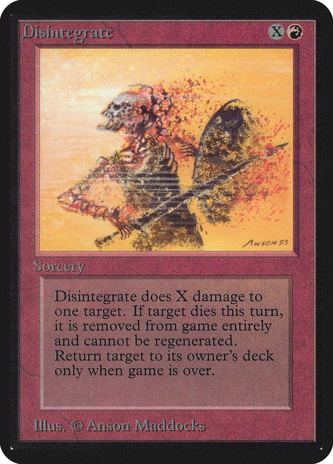 Disintegrate [Alpha Edition] - Trinity Hobby