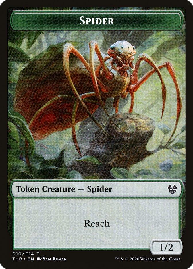 Satyr // Spider Double-Sided Token [Theros Beyond Death Tokens] - Trinity Hobby