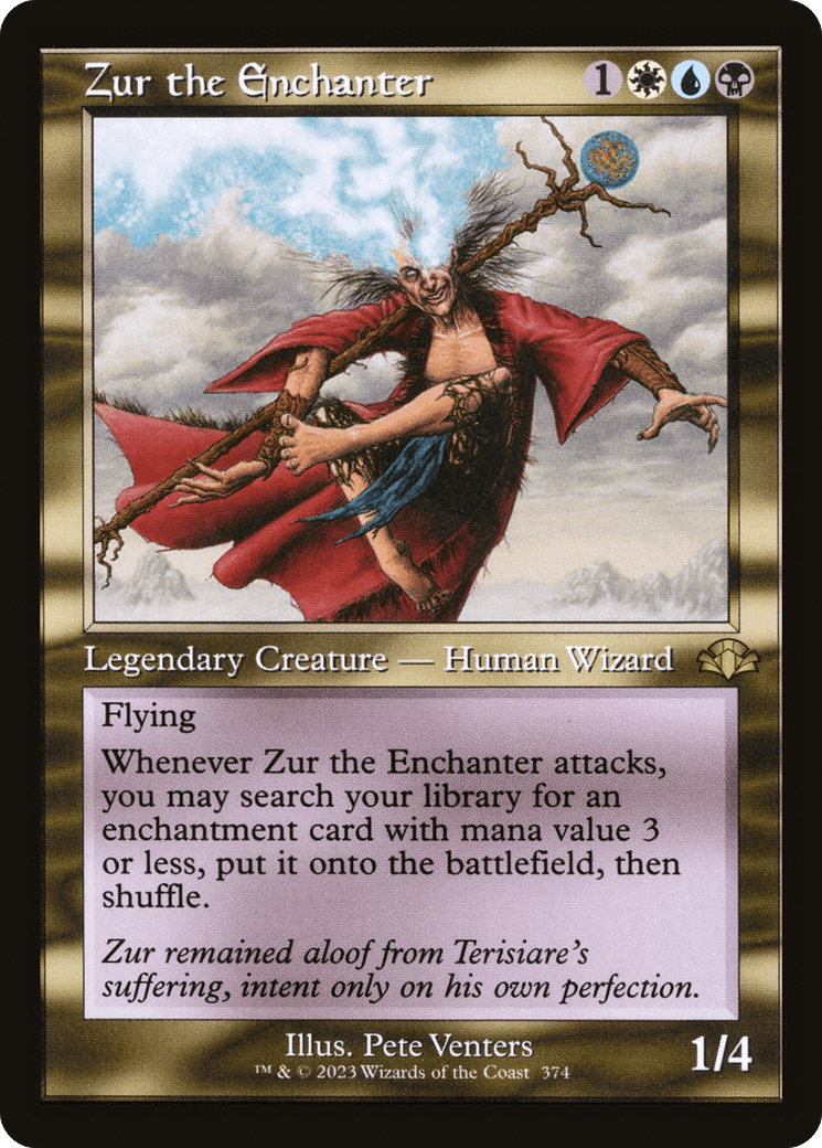 Zur the Enchanter (Retro) [Dominaria Remastered] - Trinity Hobby