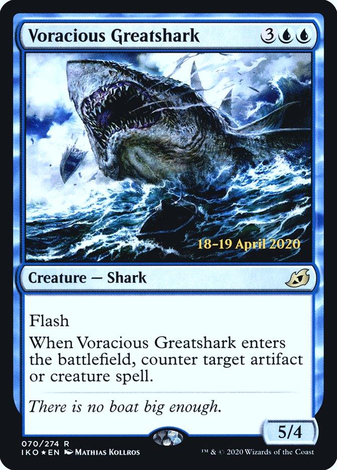 Voracious Greatshark [Ikoria: Lair of Behemoths Prerelease Promos] - Trinity Hobby