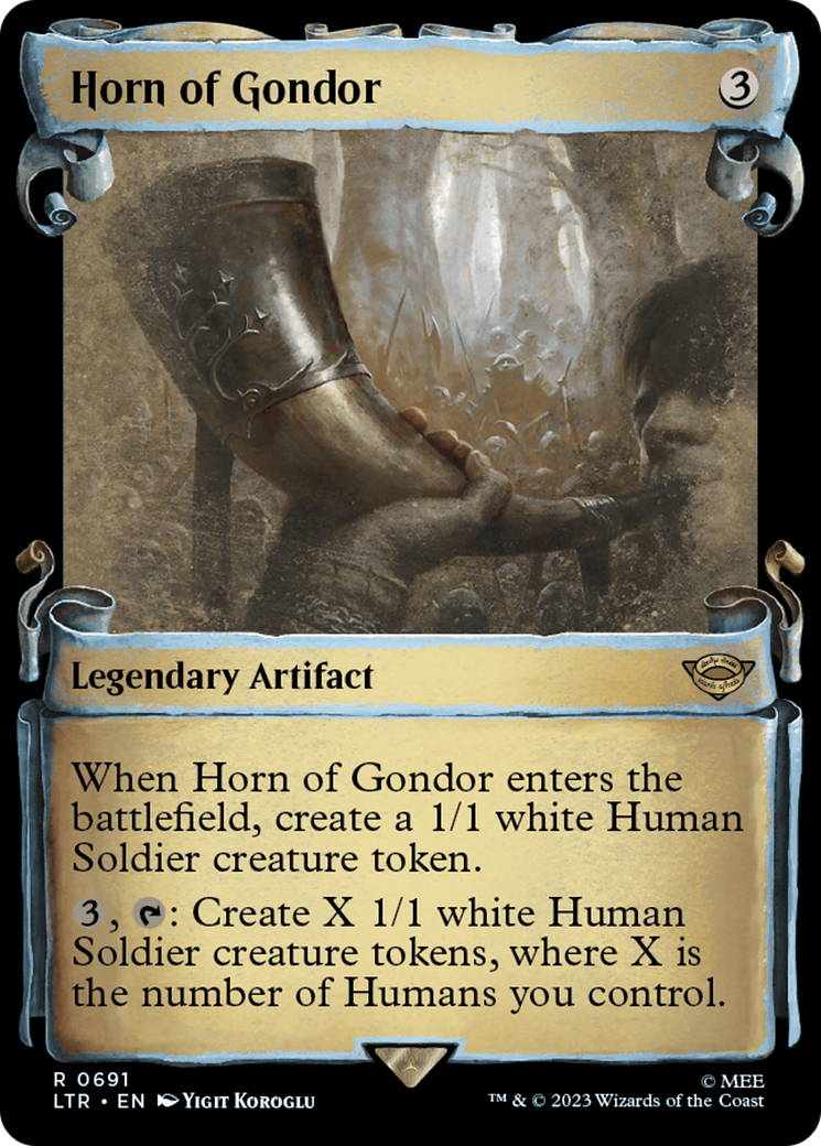 Horn of Gondor [The Lord of the Rings: Tales of Middle-Earth Showcase Scrolls] - Trinity Hobby