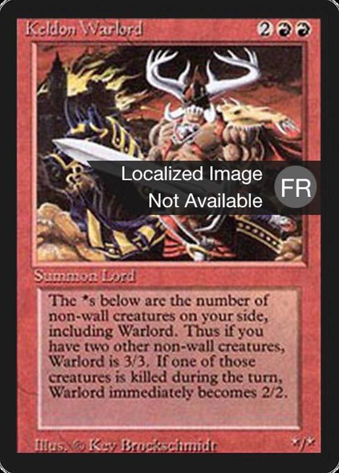 Keldon Warlord [Foreign Black Border] - Trinity Hobby