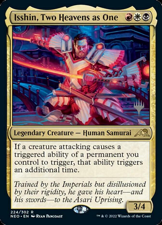 Isshin, Two Heavens as One (Promo Pack) [Kamigawa: Neon Dynasty Promos] - Trinity Hobby