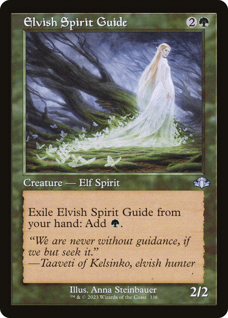 Elvish Spirit Guide (Retro) [Dominaria Remastered] - Trinity Hobby