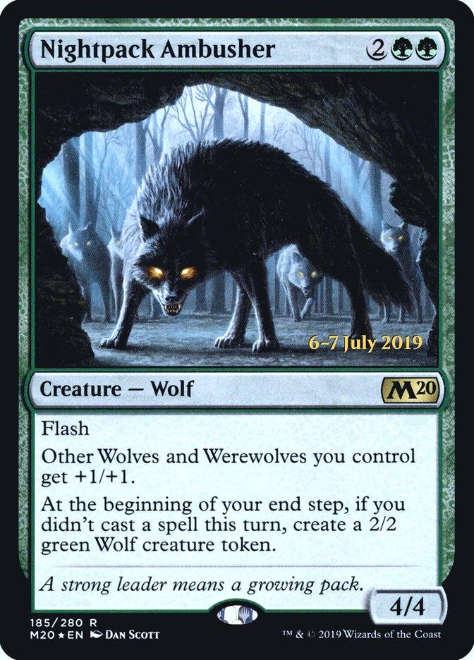 Nightpack Ambusher [Core Set 2020 Prerelease Promos] - Trinity Hobby