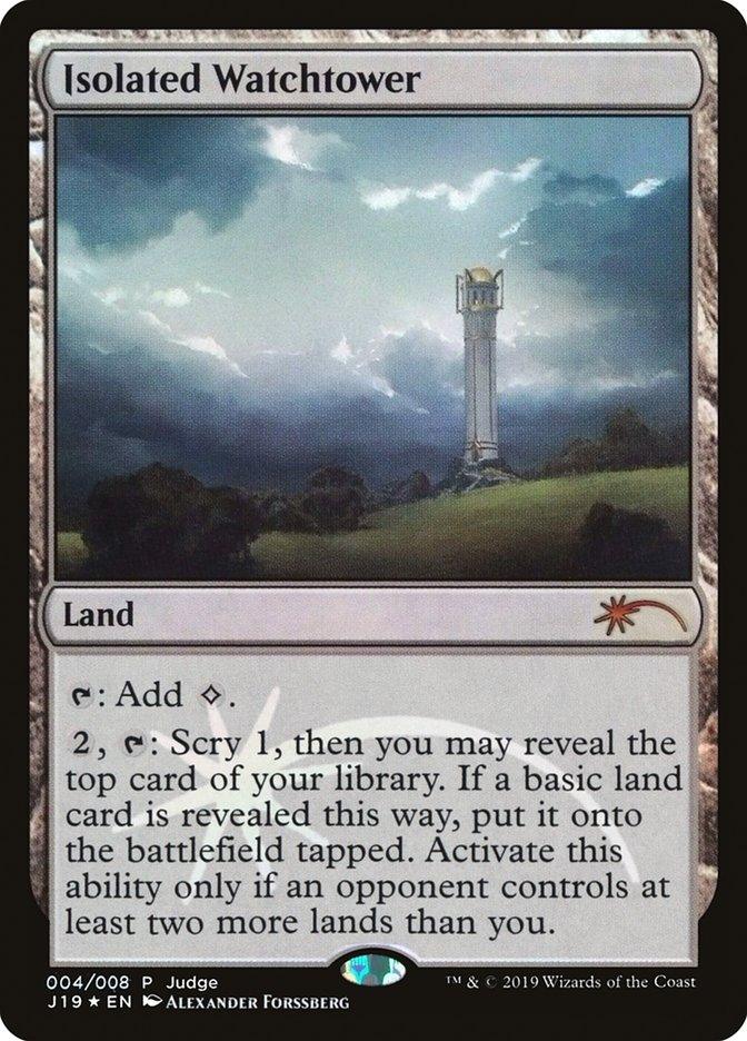Isolated Watchtower [Judge Gift Cards 2019] - Trinity Hobby