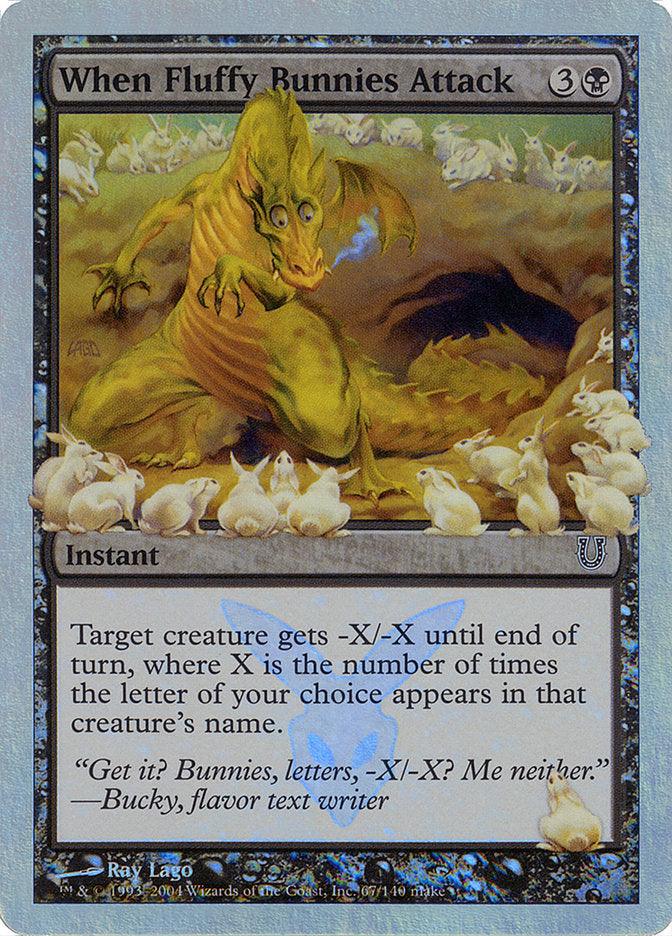 When Fluffy Bunnies Attack (Alternate Foil) [Unhinged] - Trinity Hobby