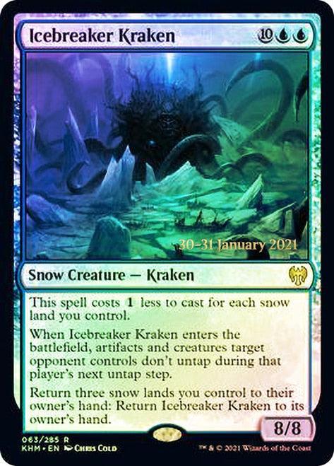 Icebreaker Kraken [Kaldheim Prerelease Promos] - Trinity Hobby