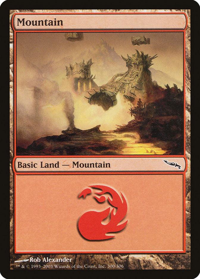 Mountain (300) [Mirrodin] - Trinity Hobby