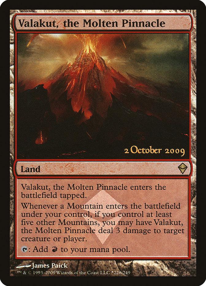 Valakut, the Molten Pinnacle [Zendikar Prerelease Promos] - Trinity Hobby