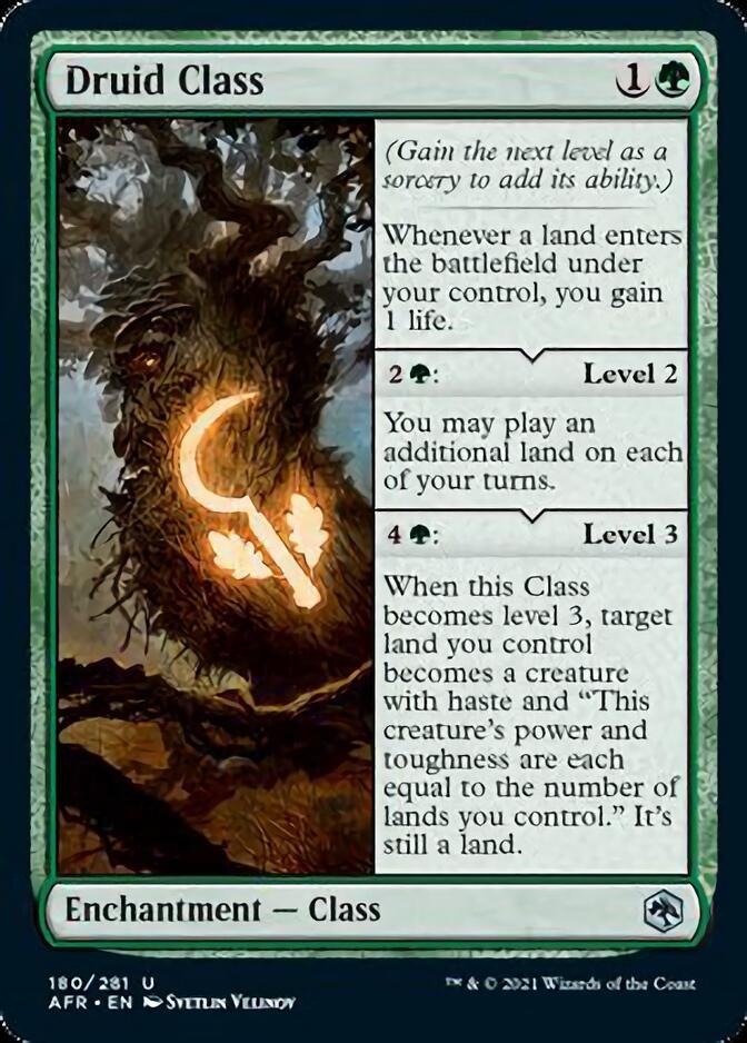 Druid Class [Dungeons & Dragons: Adventures in the Forgotten Realms] - Trinity Hobby
