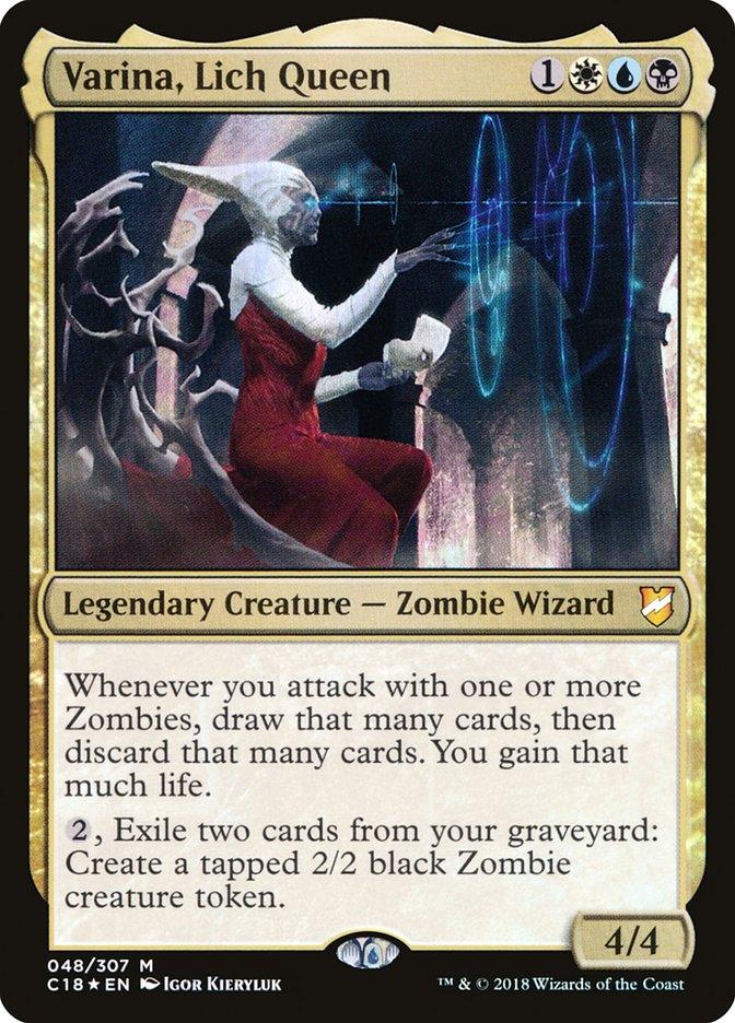 Varina, Lich Queen [Commander 2018] - Trinity Hobby