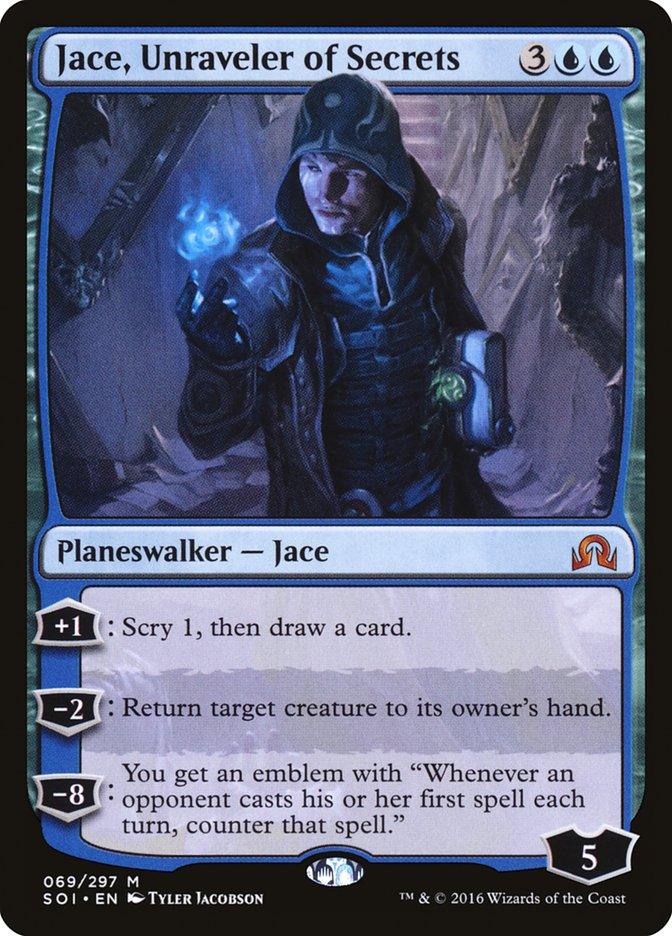 Jace, Unraveler of Secrets [Shadows over Innistrad] - Trinity Hobby