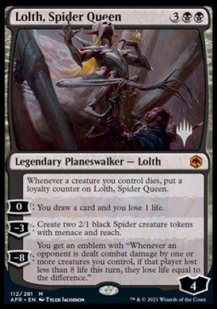 Lolth, Spider Queen (Promo Pack) [Dungeons & Dragons: Adventures in the Forgotten Realms Promos] - Trinity Hobby