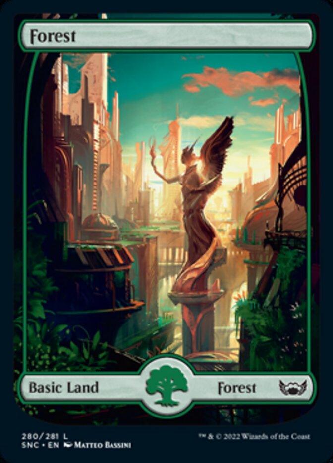 Forest (280) [Streets of New Capenna] - Trinity Hobby