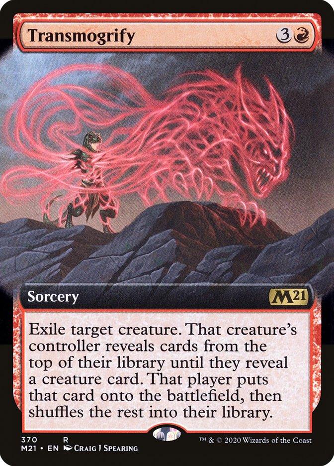 Transmogrify (Extended Art) [Core Set 2021] - Trinity Hobby