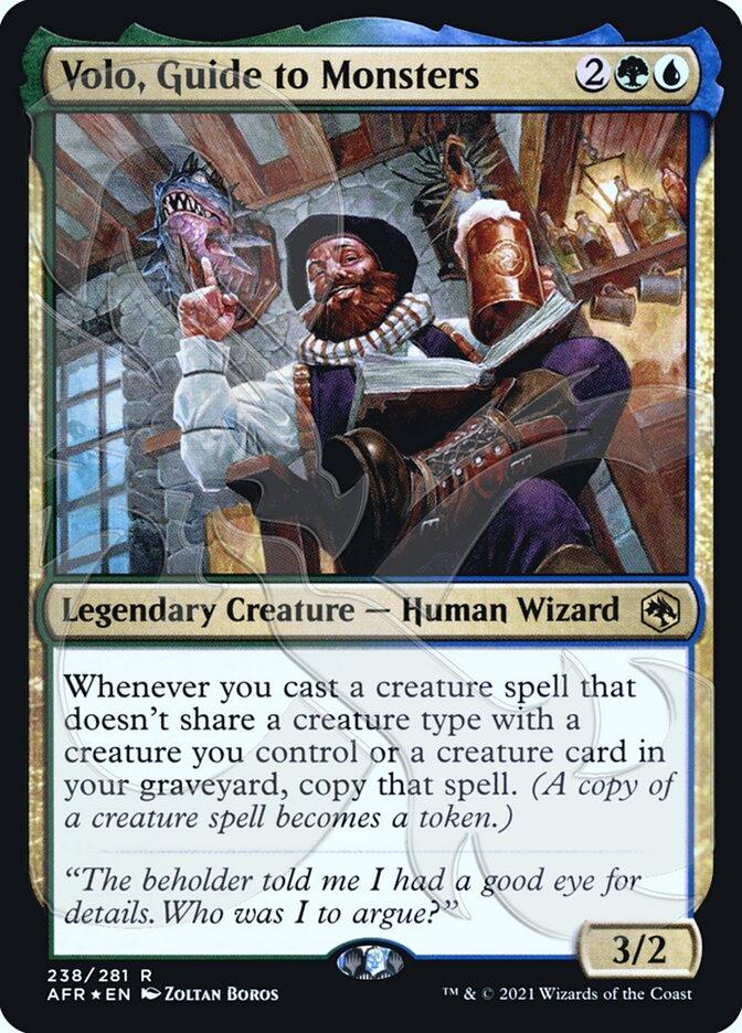 Volo, Guide to Monsters (Ampersand Promo) [Dungeons & Dragons: Adventures in the Forgotten Realms Promos] - Trinity Hobby