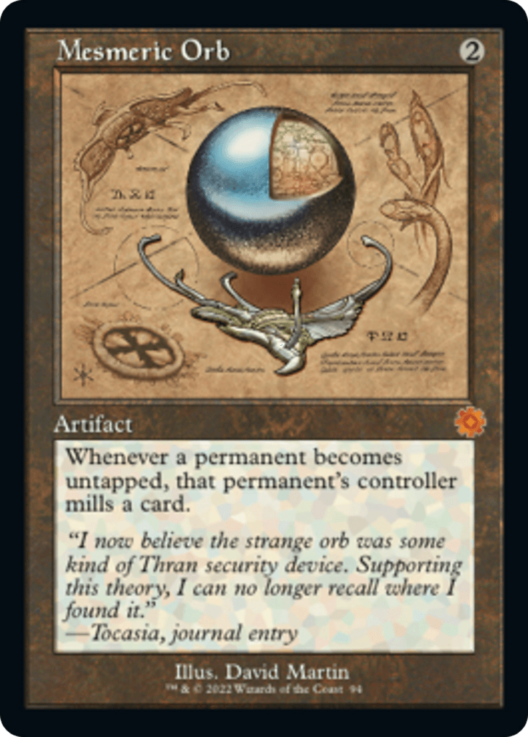 Mesmeric Orb (Retro Schematic) [The Brothers' War Retro Artifacts] - Trinity Hobby