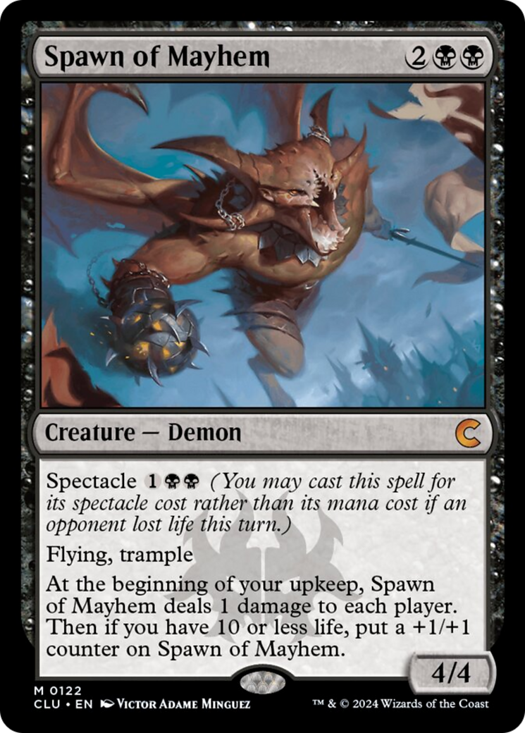 Spawn of Mayhem [Ravnica: Clue Edition] - Trinity Hobby