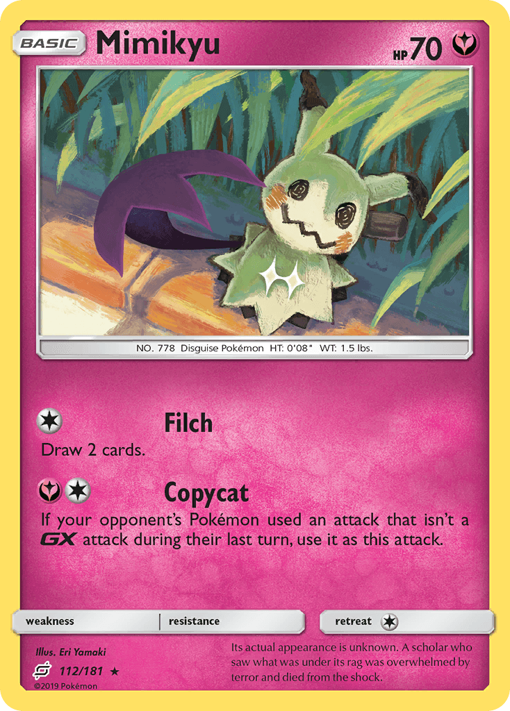 Mimikyu (112/181) [Sun & Moon: Team Up] - Trinity Hobby
