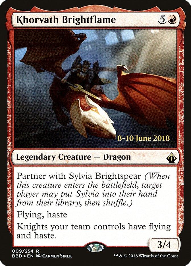 Khorvath Brightflame [Battlebond Prerelease Promos] - Trinity Hobby