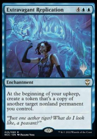 Extravagant Replication (Promo Pack) [Streets of New Capenna Commander Promos] - Trinity Hobby