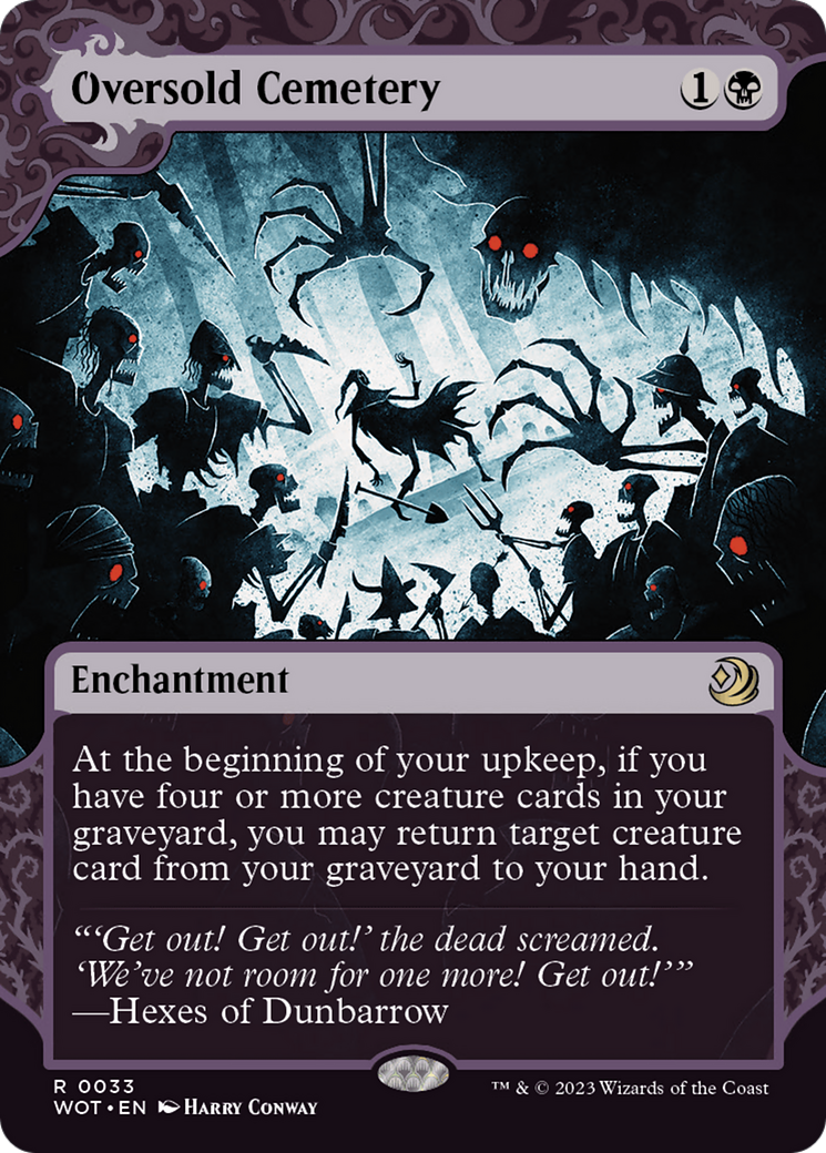 Oversold Cemetery [Wilds of Eldraine: Enchanting Tales] - Trinity Hobby