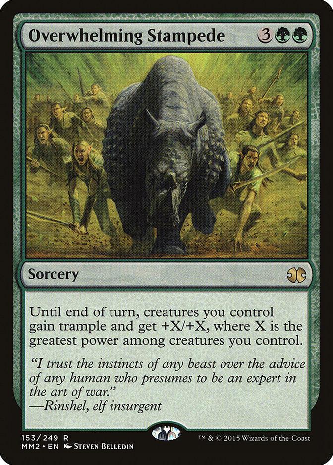 Overwhelming Stampede [Modern Masters 2015] - Trinity Hobby