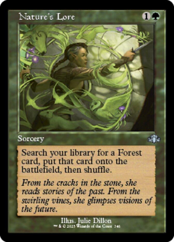 Nature's Lore (Retro) [Dominaria Remastered] - Trinity Hobby
