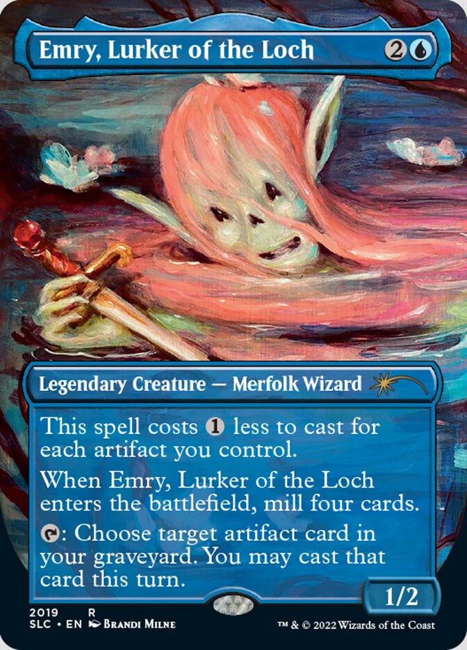 Emry, Lurker of the Loch (Borderless) [Secret Lair 30th Anniversary Countdown Kit] - Trinity Hobby