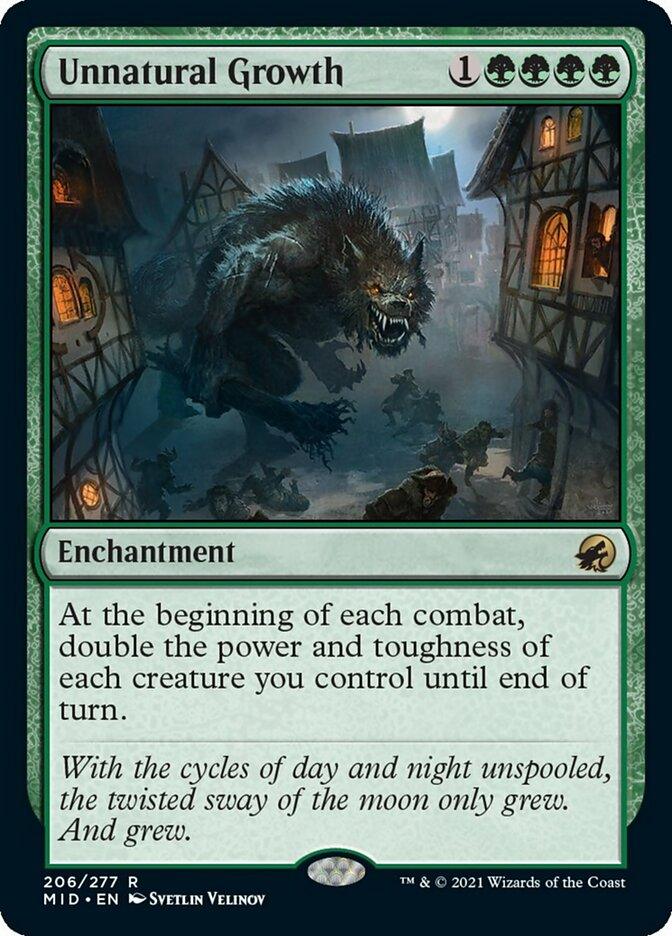 Unnatural Growth [Innistrad: Midnight Hunt] - Trinity Hobby