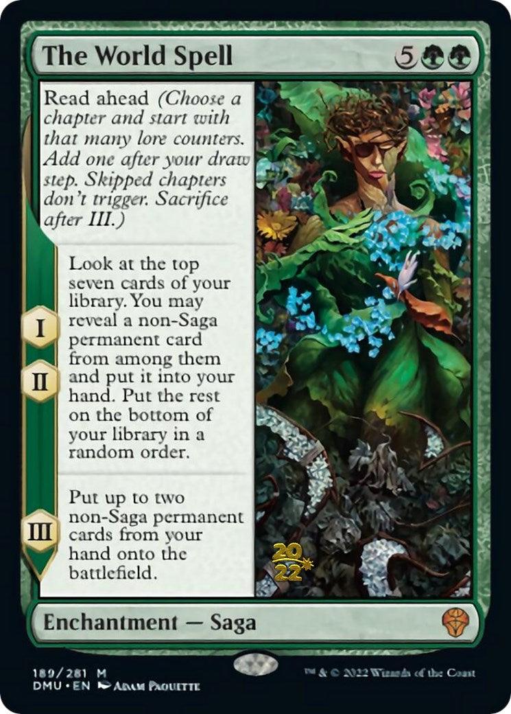 The World Spell [Dominaria United Prerelease Promos] - Trinity Hobby