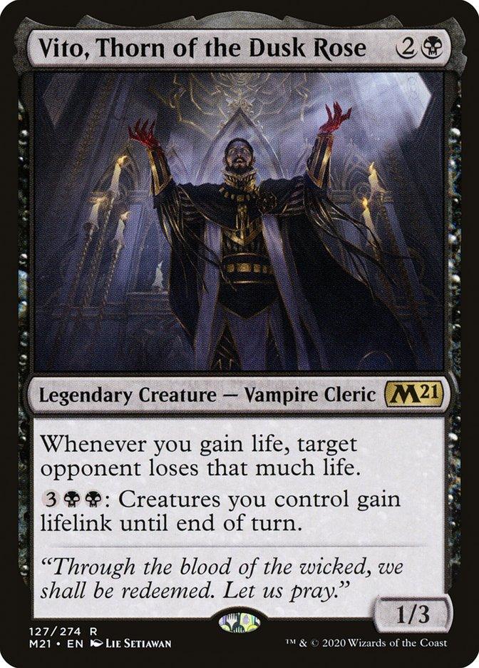 Vito, Thorn of the Dusk Rose [Core Set 2021] - Trinity Hobby