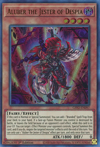 Aluber le bouffon de Despia [GFP2-EN097] Ultra Rare 