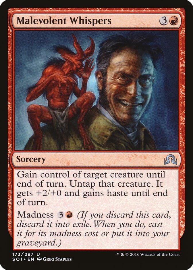 Malevolent Whispers [Shadows over Innistrad] - Trinity Hobby