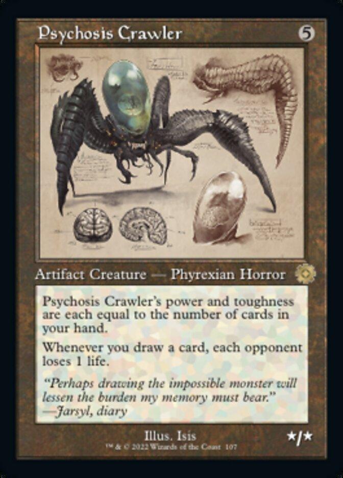Psychosis Crawler (Retro Schematic) [The Brothers' War Retro Artifacts] - Trinity Hobby