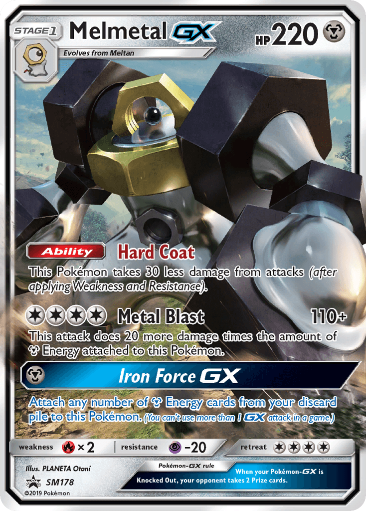 Melmetal GX (SM178) [Sun & Moon: Black Star Promos] - Trinity Hobby