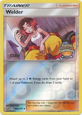 Welder (189a/214) (Regional Championship Promo Staff) [Sun & Moon: Unbroken Bonds] - Trinity Hobby