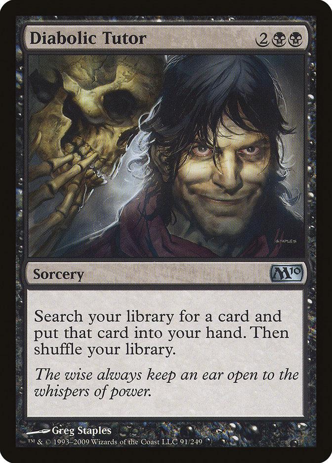 Diabolic Tutor [Magic 2010] - Trinity Hobby