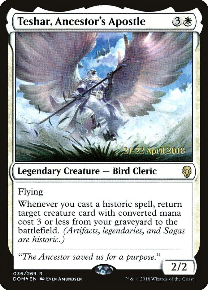 Teshar, Ancestor's Apostle [Dominaria Prerelease Promos] - Trinity Hobby
