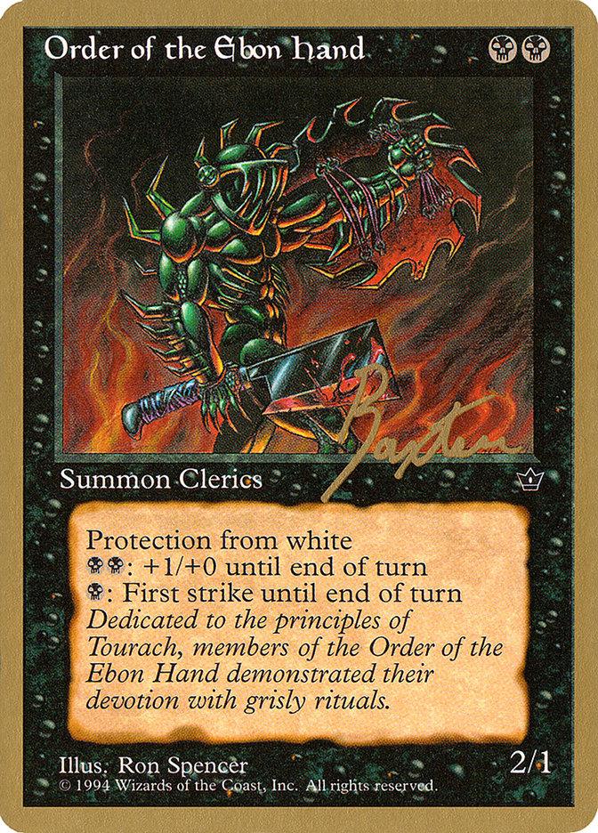 Order of the Ebon Hand (Spencer) (George Baxter) [Pro Tour Collector Set] - Trinity Hobby