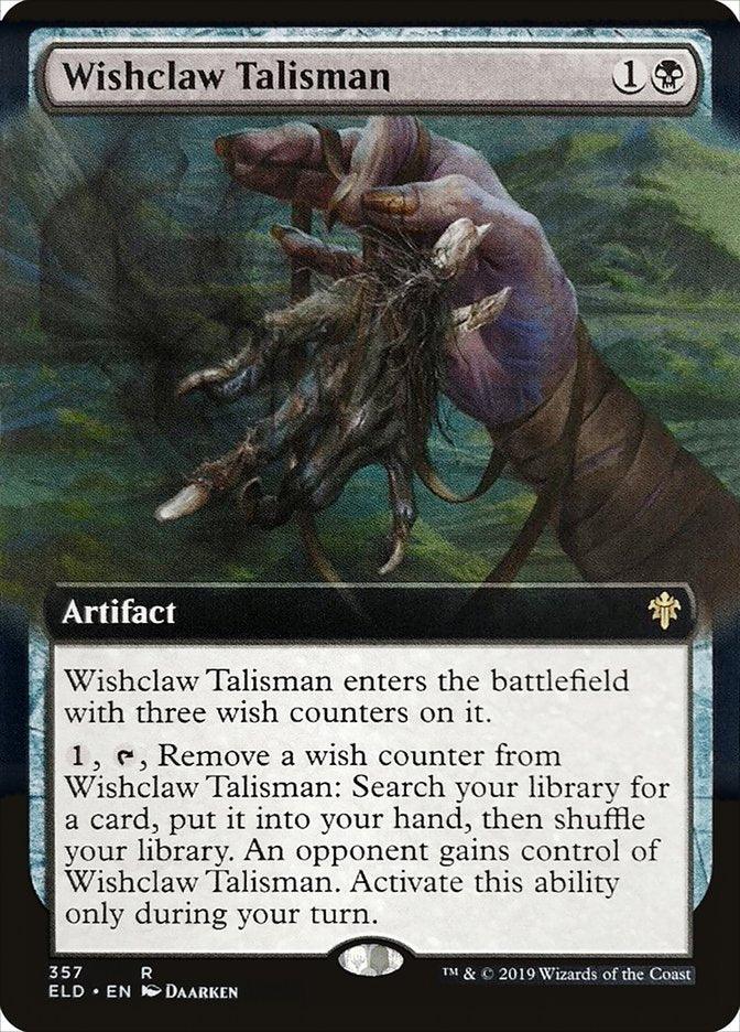 Wishclaw Talisman (Extended Art) [Throne of Eldraine] - Trinity Hobby