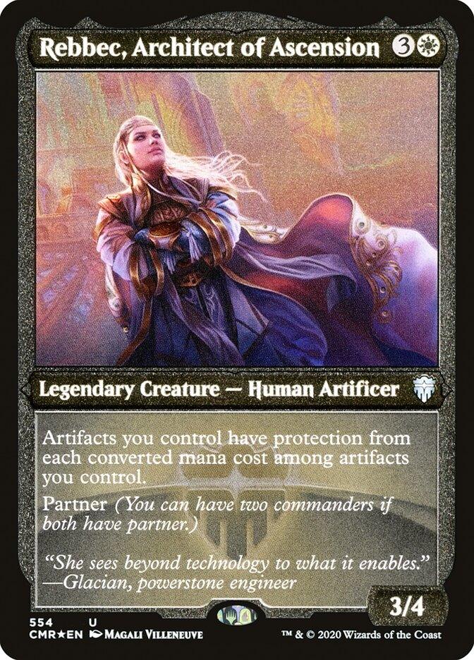 Rebbec, Architect of Ascension (Etched) [Commander Legends] - Trinity Hobby