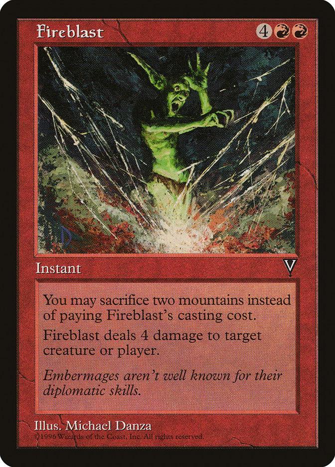 Fireblast [Visions] - Trinity Hobby
