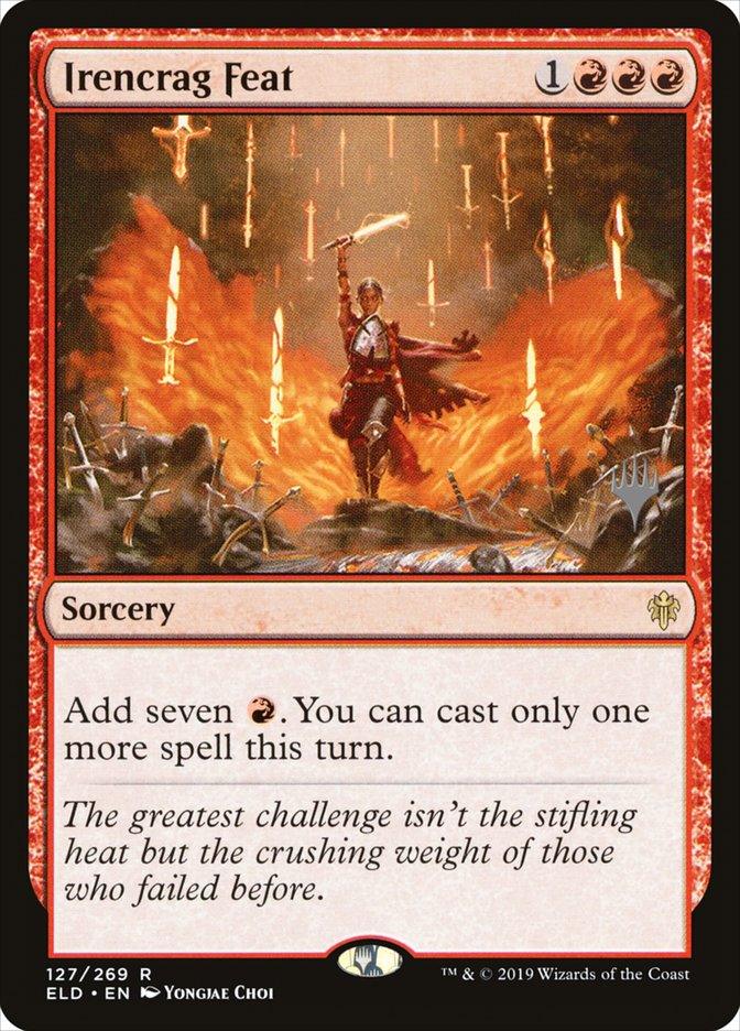 Irencrag Feat (Promo Pack) [Throne of Eldraine Promos] - Trinity Hobby