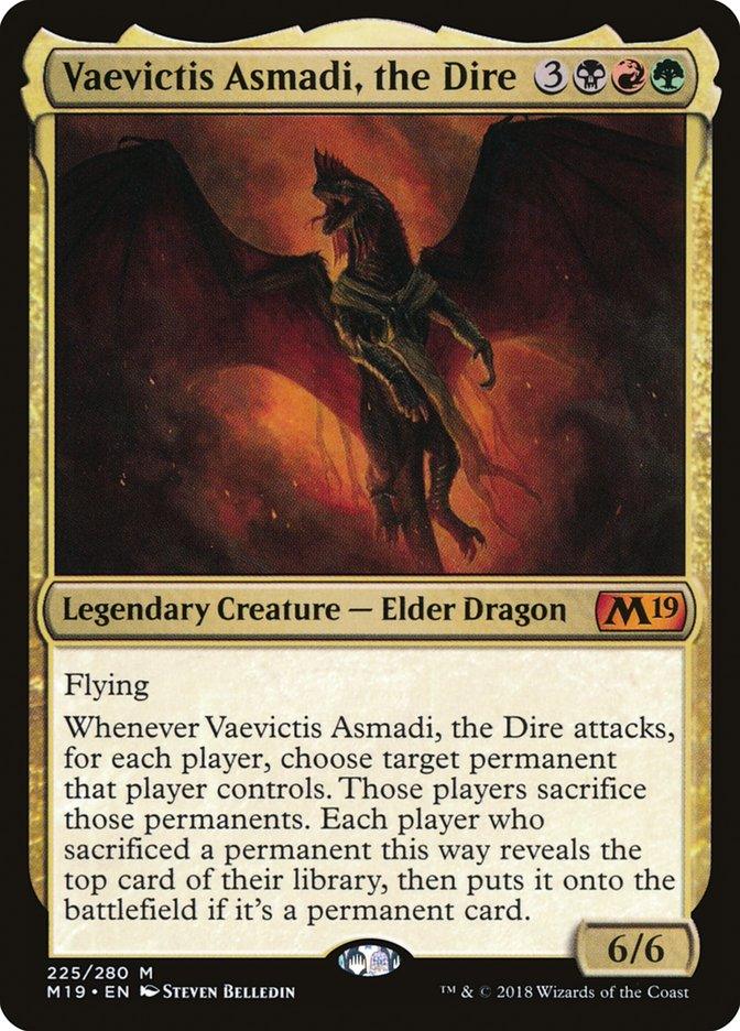 Vaevictis Asmadi, the Dire [Core Set 2019] - Trinity Hobby