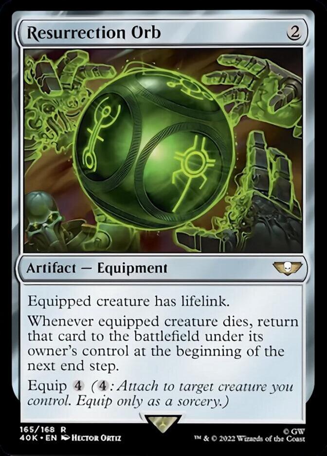 Resurrection Orb (Surge Foil) [Warhammer 40,000] - Trinity Hobby