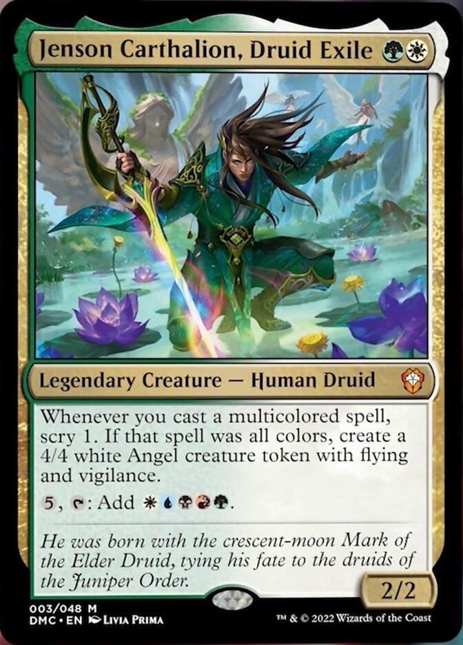 Jenson Carthalion, Druid Exile [Dominaria United Commander] - Trinity Hobby