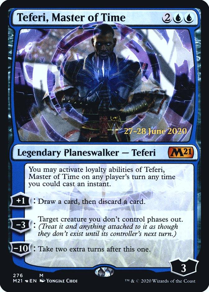 Teferi, Master of Time (276) [Core Set 2021 Prerelease Promos] - Trinity Hobby