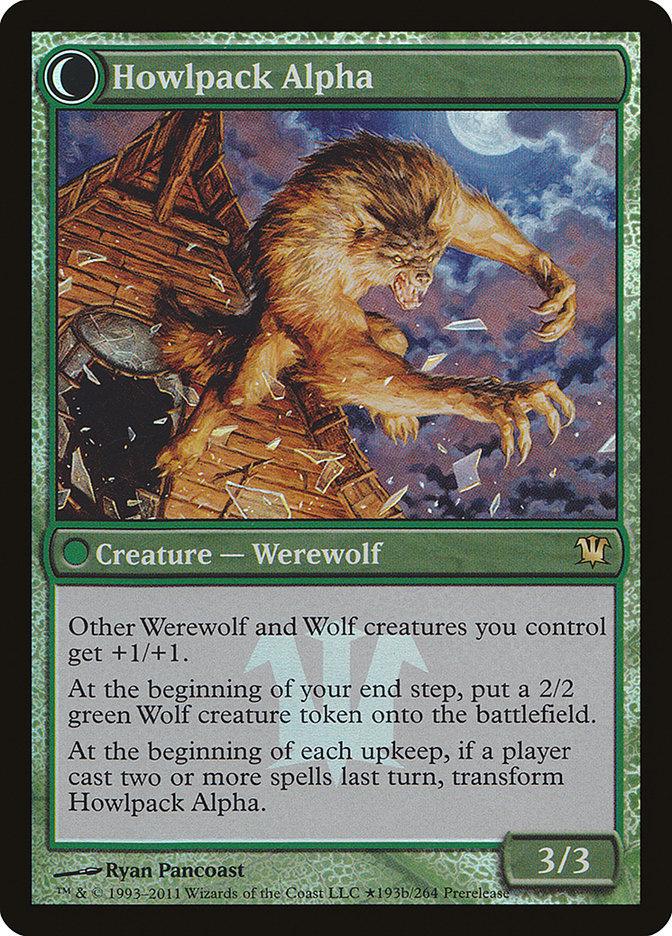Mayor of Avabruck // Howlpack Alpha [Innistrad Prerelease Promos] - Trinity Hobby